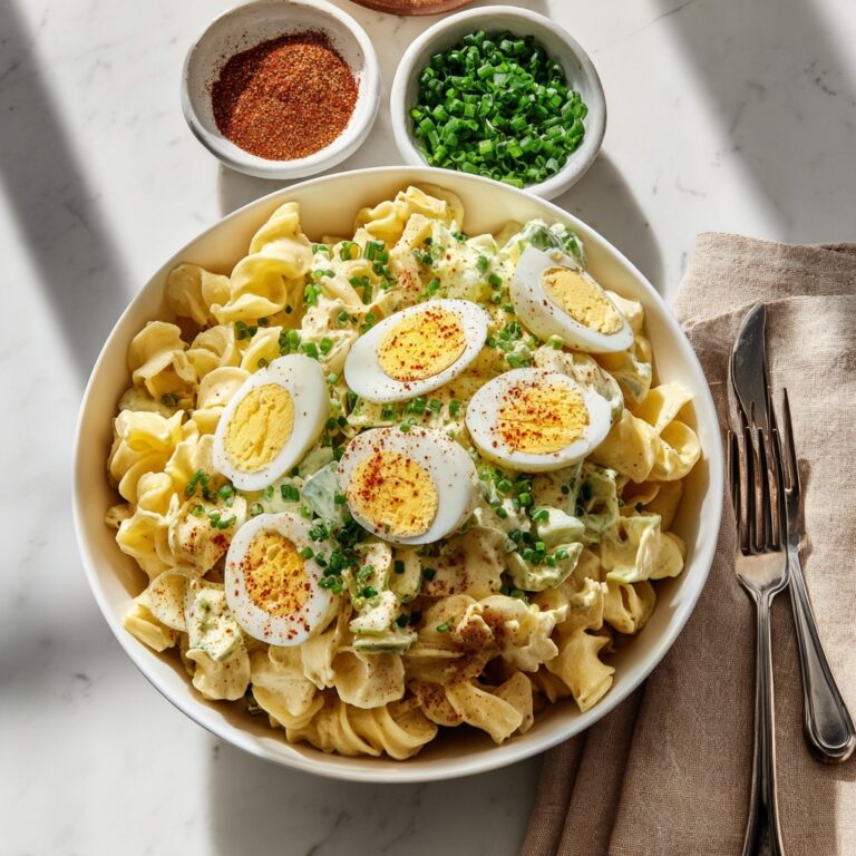 Deviled Egg Pasta Salad Recipe