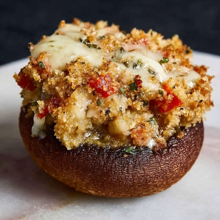 Crab Stuffed Mushrooms Recipe