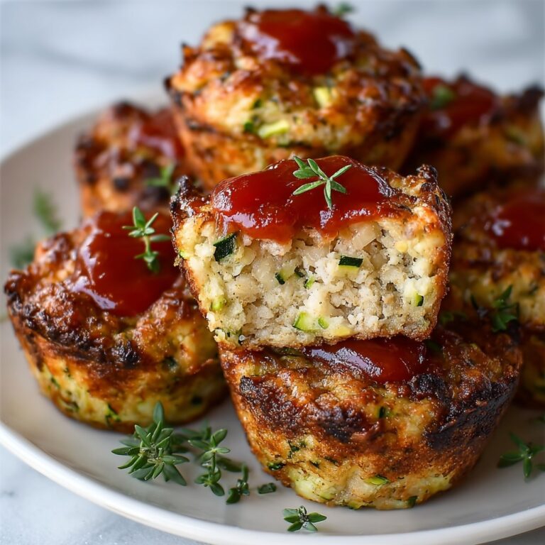 Veggie-Packed Turkey Meatloaf Cups Recipe
