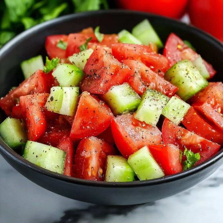 Cucumber and Tomato Salad Recipe