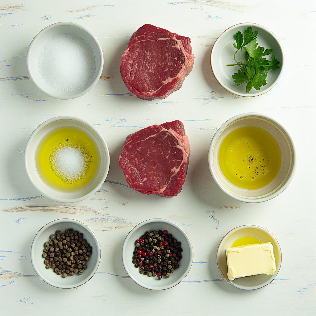 Filet Mignon with Creamy Peppercorn Sauce Recipe - Recipe Image