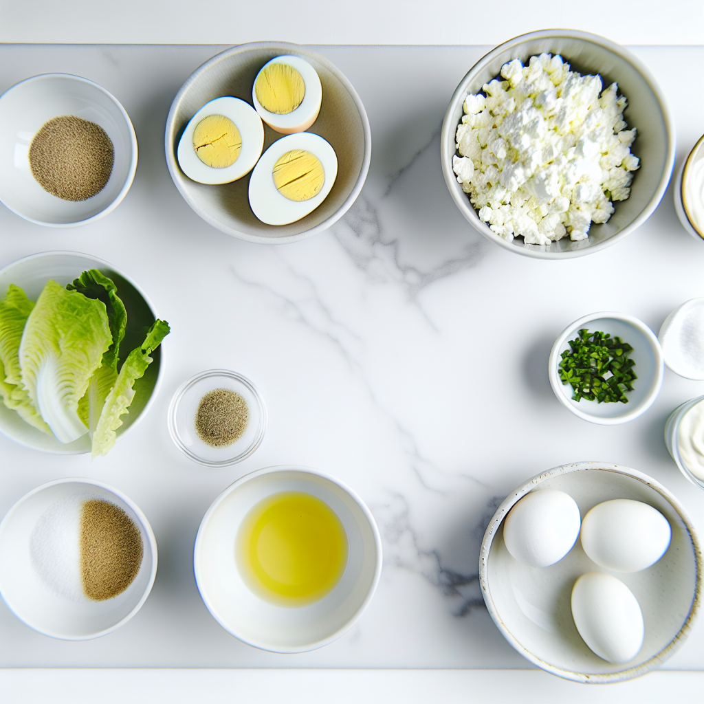 High Protein Cottage Cheese Egg Salad Recipe - Recipe Image