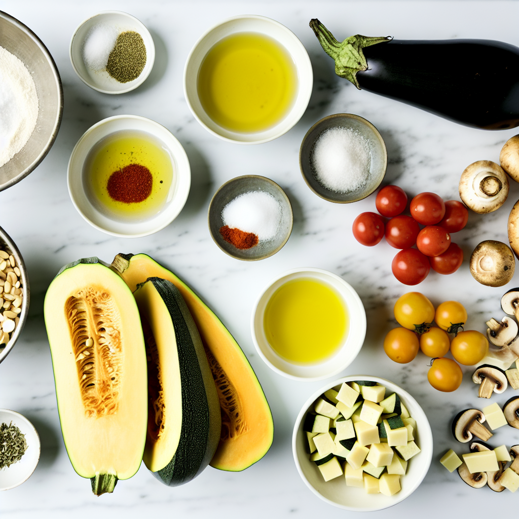 Tasty Roasted Vegetables with Gnocchi Recipe - Recipe Image