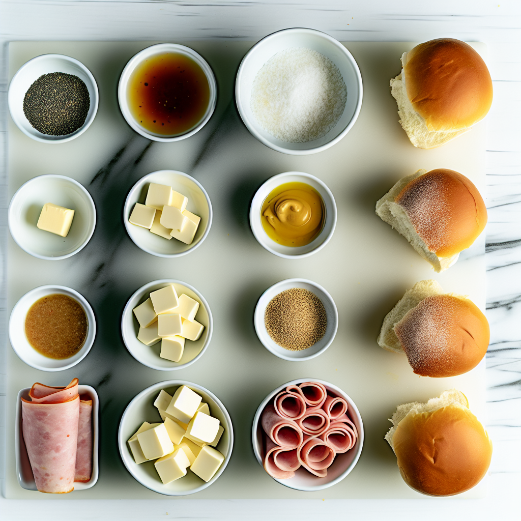 Ham and Swiss Slider Sandwiches with Poppy Seeds Recipe - Recipe Image