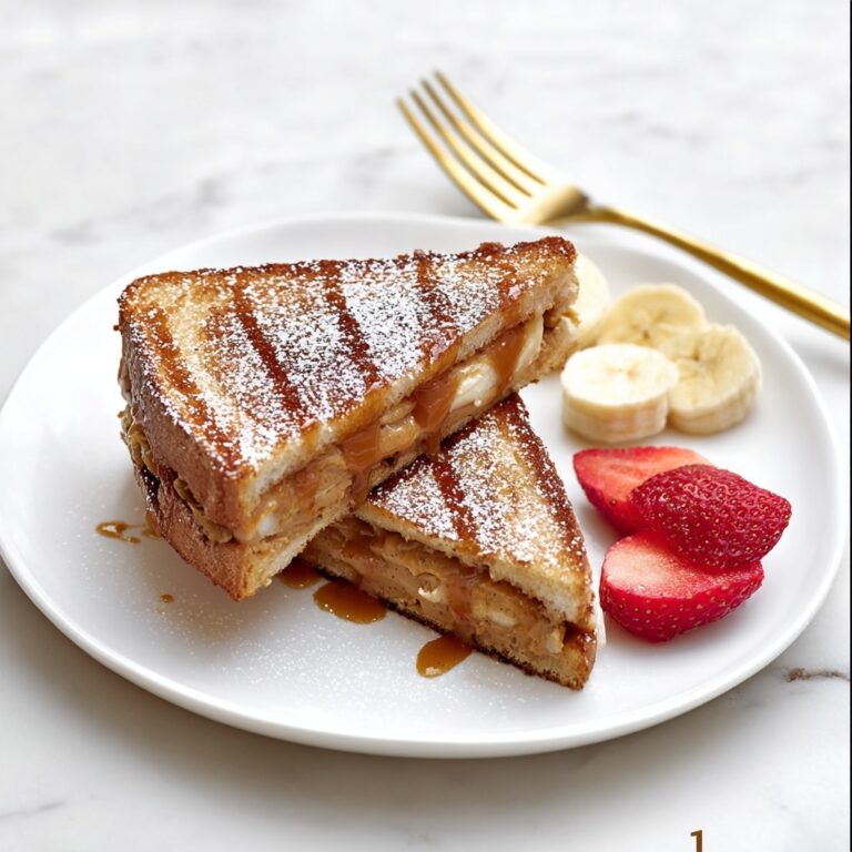 Biscoff Stuffed French Toast Recipe