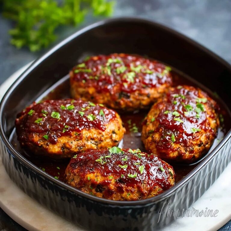 Healthy Air Fryer Ground Turkey Meatloaf Recipe
