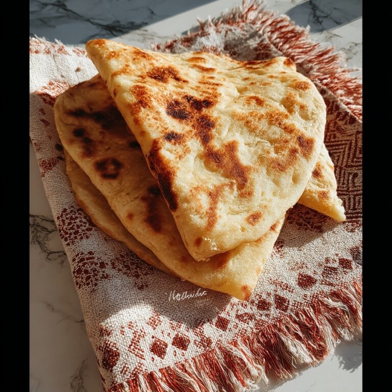 Aghroum N’Thajin: Traditional Flatbread with Barley and All-Purpose Flour Recipe