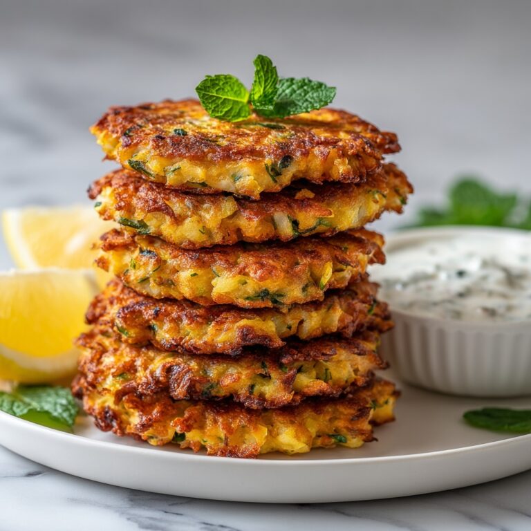Zucchini and Feta Fritters Recipe