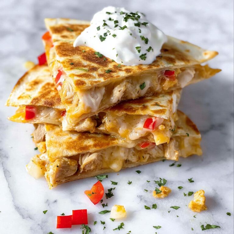 Chicken Quesadillas with Cheese and Veggies Recipe