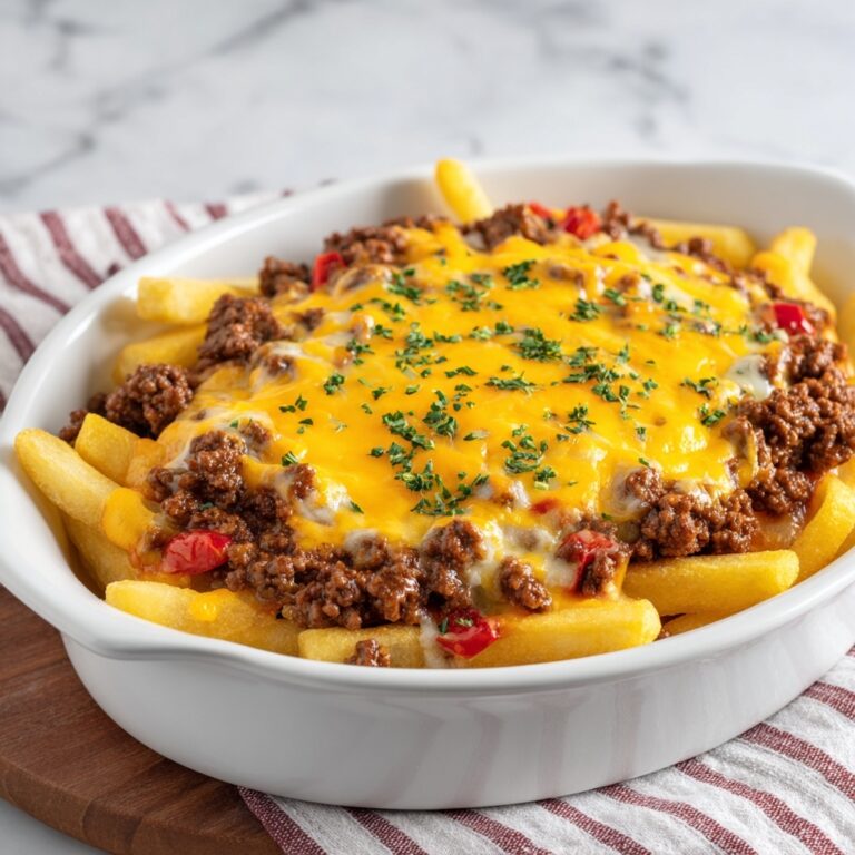 Cheeseburger French Fry Casserole Recipe