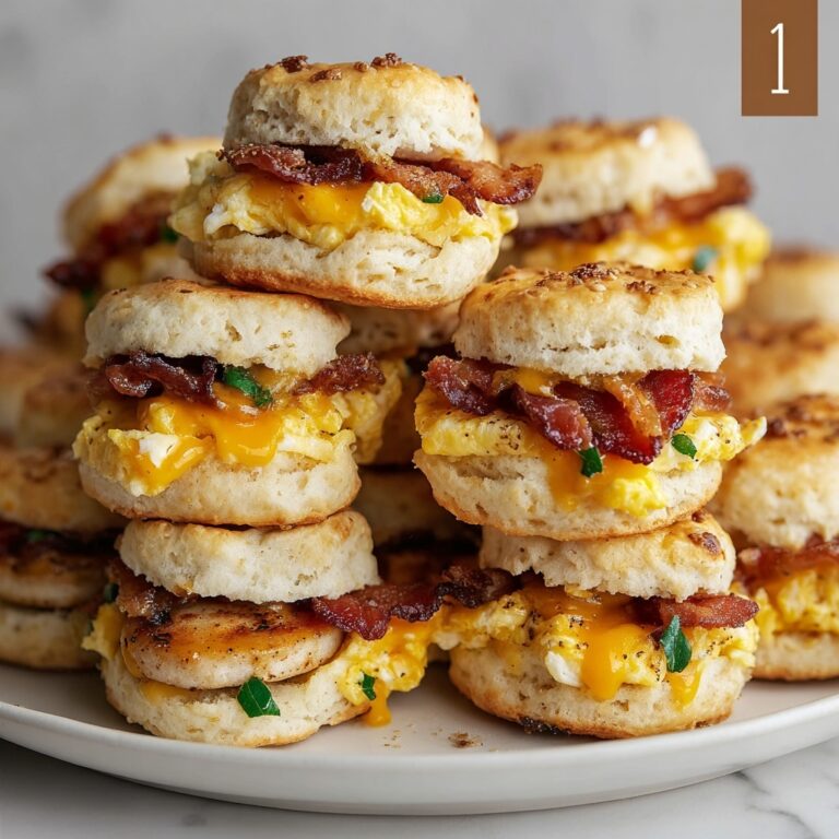 Mini Brunch Sandwiches: Bite-Sized, Buildable & Crowd-Pleasing Recipe