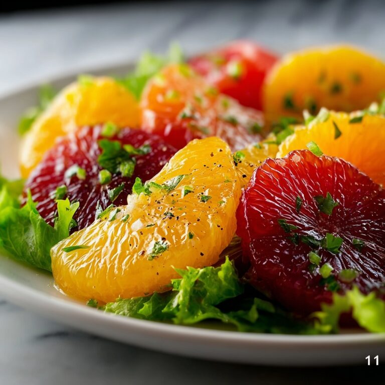 Zesty Fresh Citrus Salad with Honey-Orange Vinaigrette Recipe