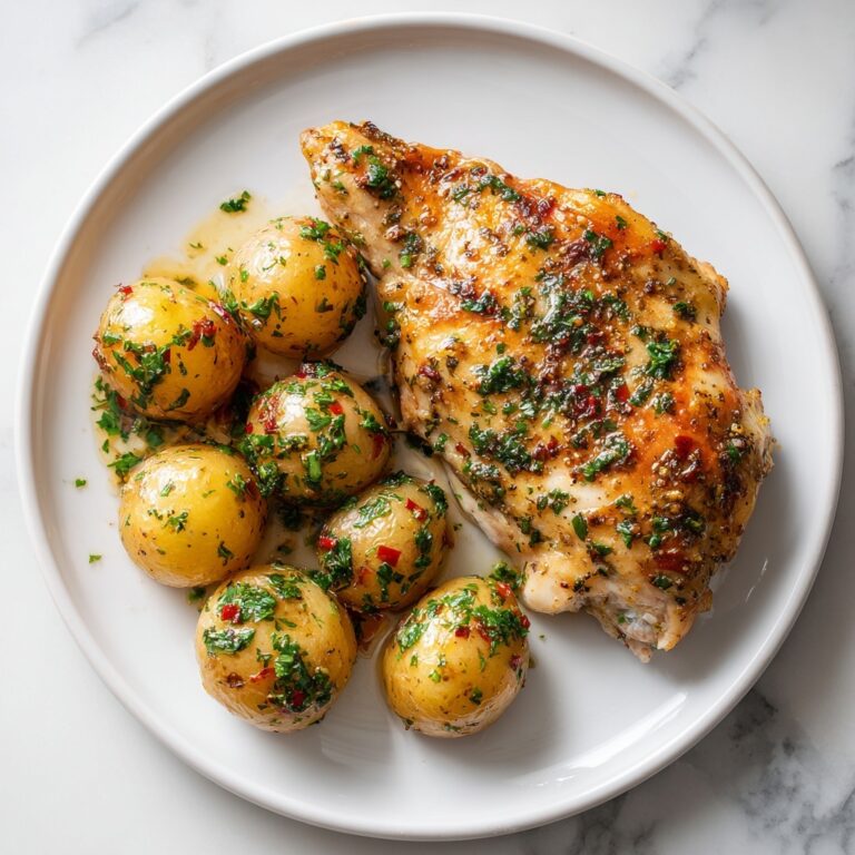 Garlic Parmesan Crockpot Chicken and Potatoes Recipe