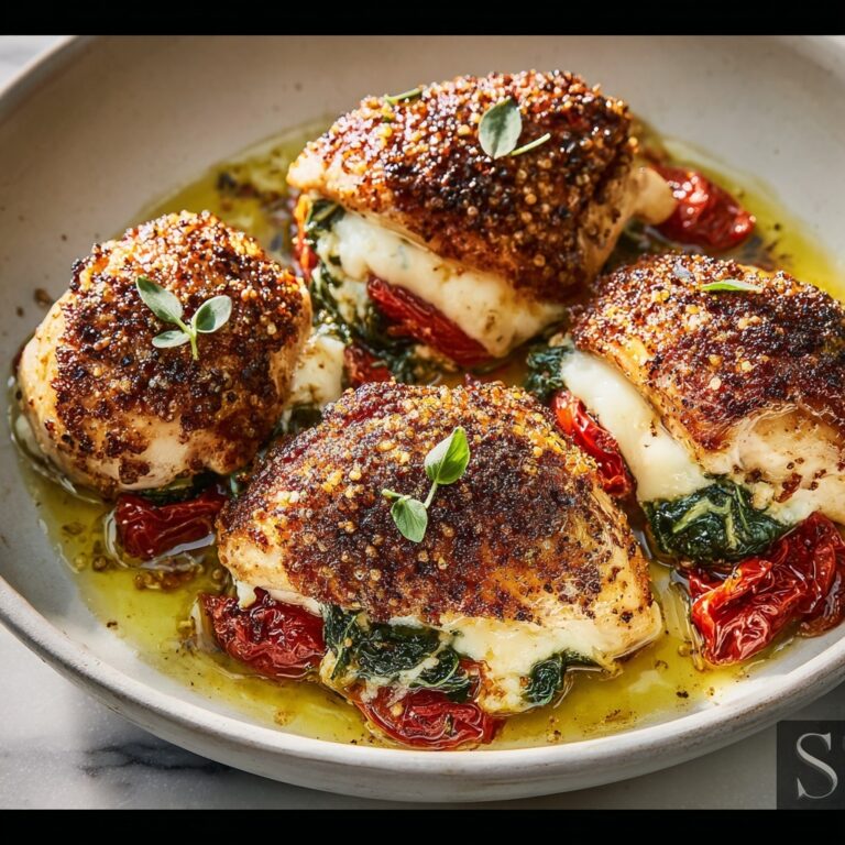 Stuffed Caprese Chicken Breast Recipe