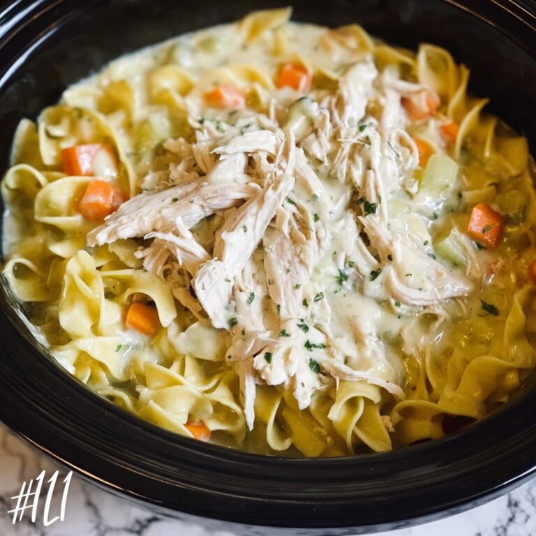 Crockpot Chicken and Noodles Recipe