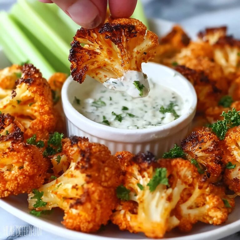Speedy Vegan Buffalo Cauliflower Wings Recipe