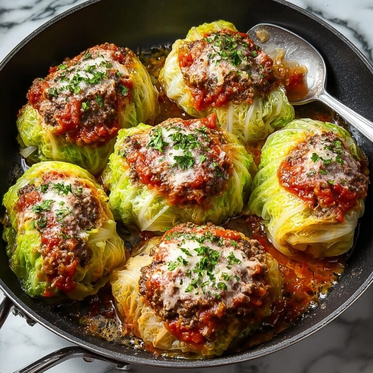Oven-Baked Cabbage Burgers Recipe