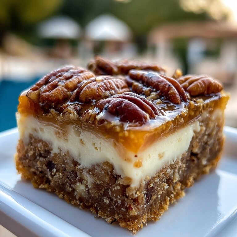 Pecan Pie Cheesecake Bars – Rich & Nutty Dessert Recipe
