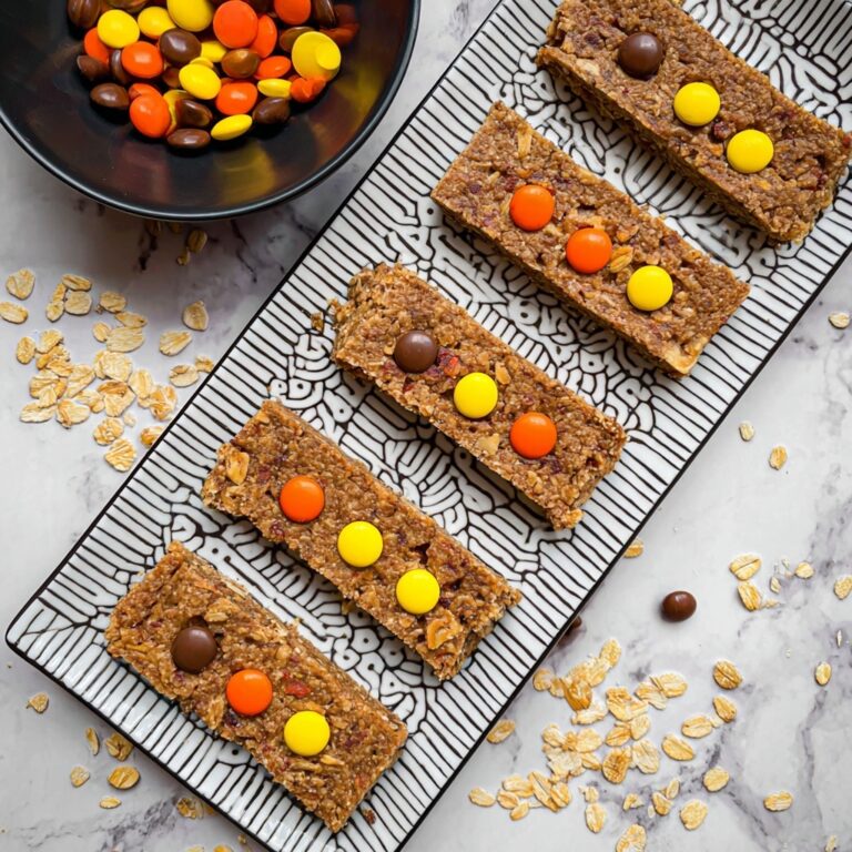 Reese’s Pieces Protein Bars Recipe