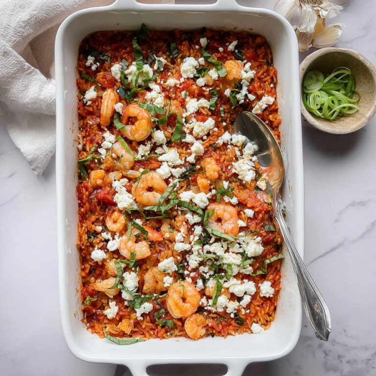 Healthy Shrimp Rice Casserole With Veggies Recipe