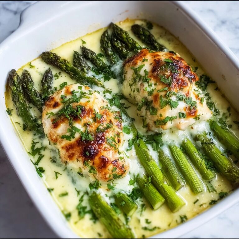 Creamy Baked Chicken and Asparagus Recipe