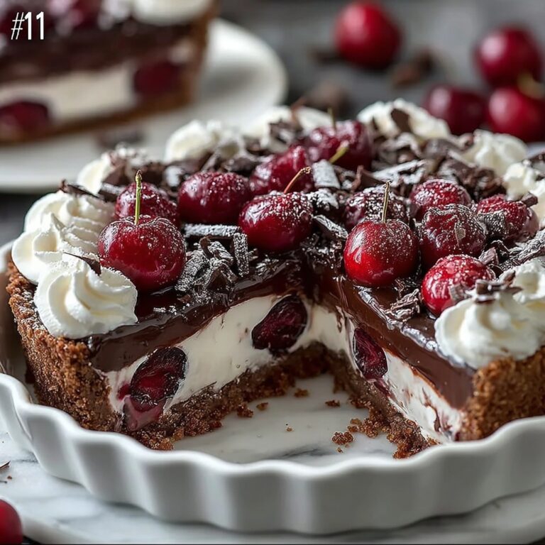 Chocolate Cherry Cream Pie Recipe