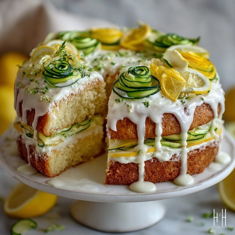 Lemon Zucchini Cake Recipe