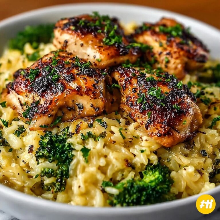 Skillet Chicken Thighs with Broccoli Cheddar Orzo: An Amazing Ultimate Recipe