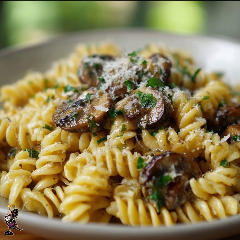Caramelized Leek & Mushroom Gruyère Pasta Recipe