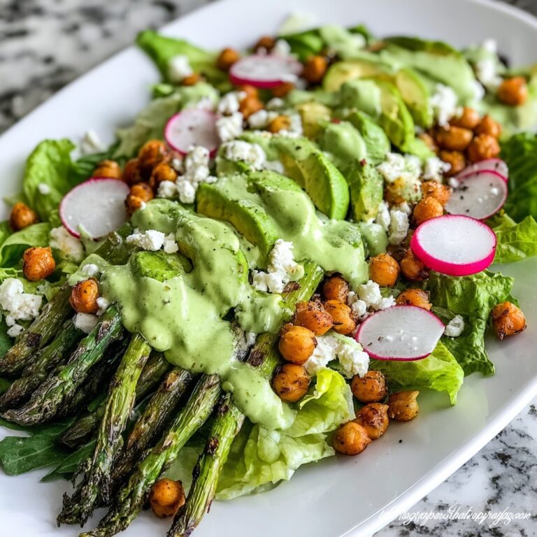 Amazing Bright Spring Salad with Basil Lemon Dressing Recipe