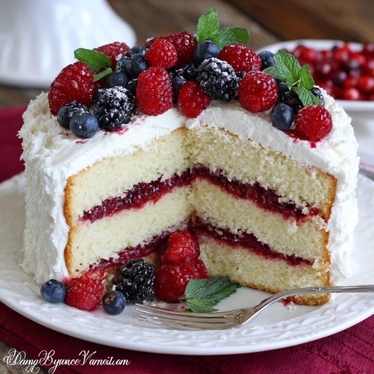 Berry Chantilly Cake Recipe