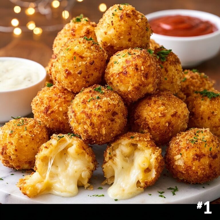Cheesy Mashed Potato Puff Bites Recipe