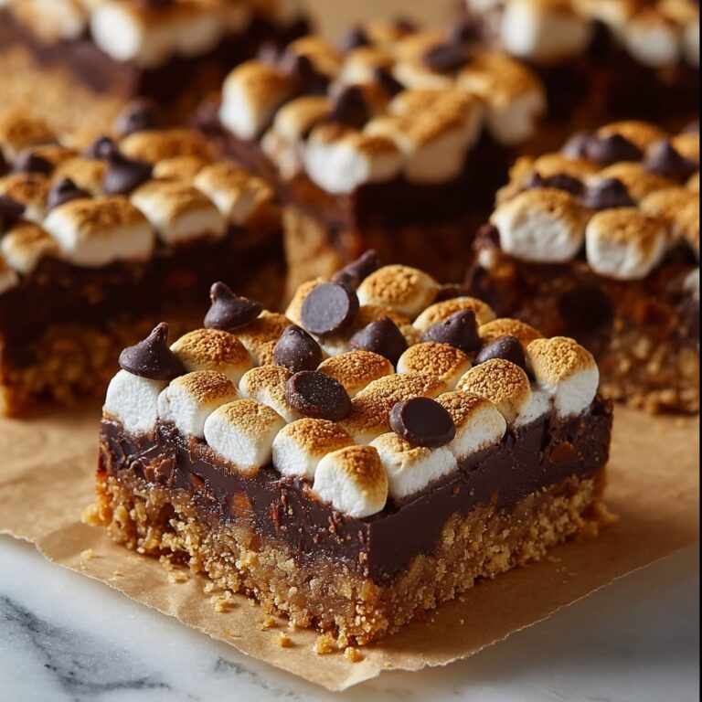 Smores Gingerbread Cookie Bars Recipe