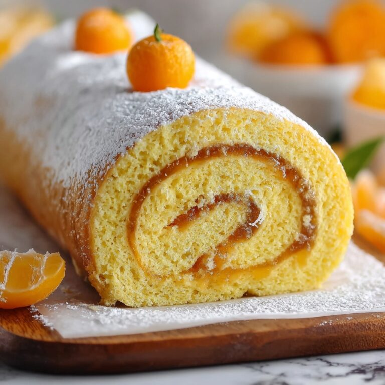 Orange Swiss Roll: A Light, Zesty, and Elegant Dessert Recipe