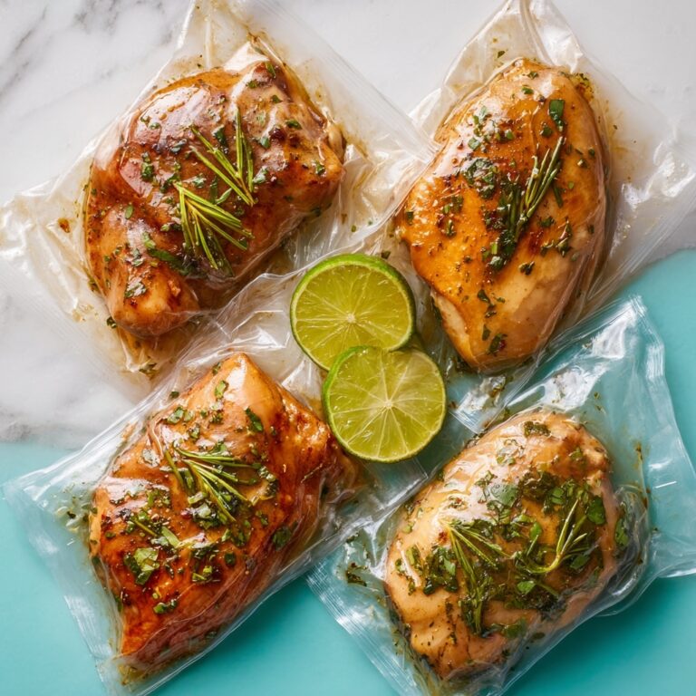 Freezer-Friendly Chicken Breast Packs: Marinated or Cooked, Always Ready Recipe