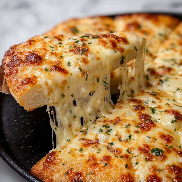 Cheesy Garlic White Pizza Dip Recipe