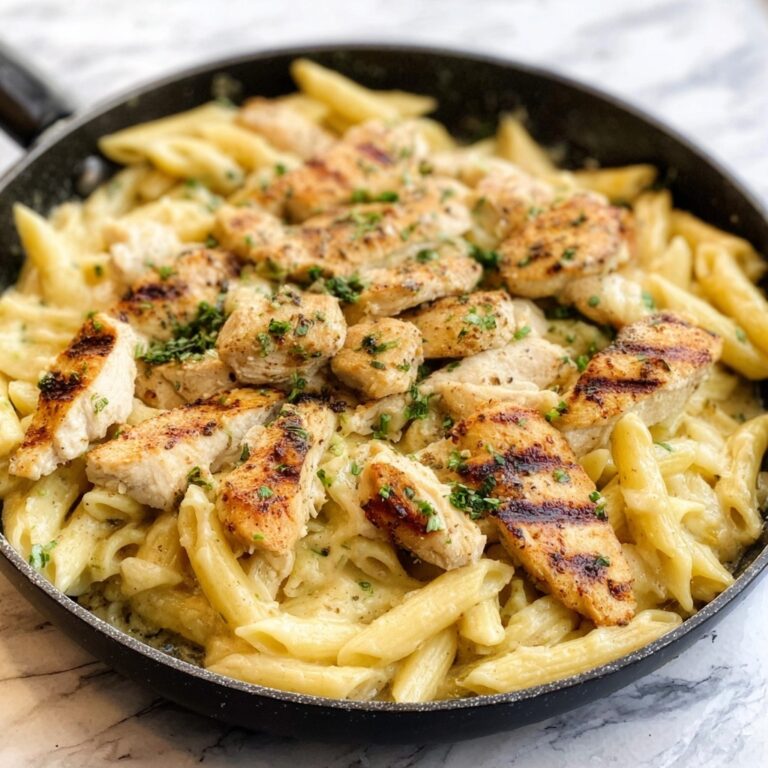 Easy Garlic Parmesan Chicken Pasta Recipe