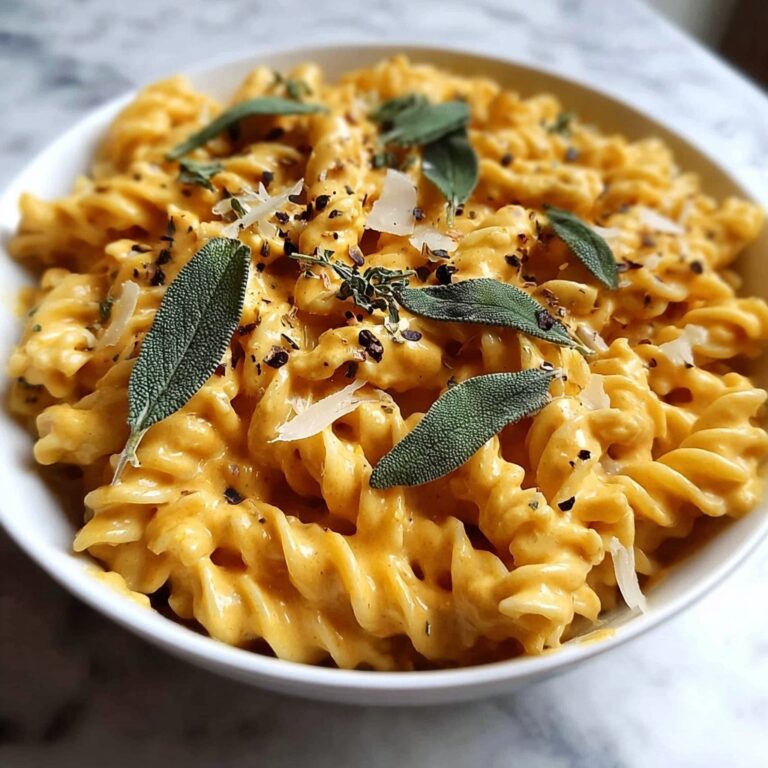 Pumpkin Sage Pasta Recipe