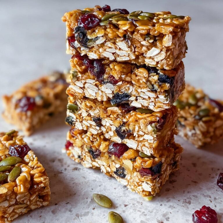 No Bake Granola Bars Recipe