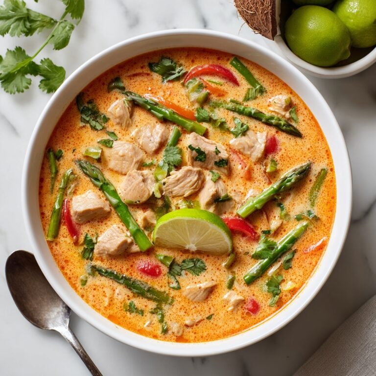 Keto Thai Coconut Curry Chicken Broth Recipe
