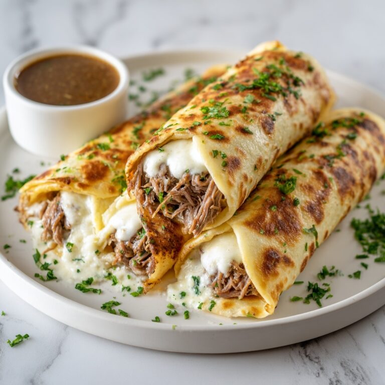 French Dip Tortilla Roll Ups Recipe