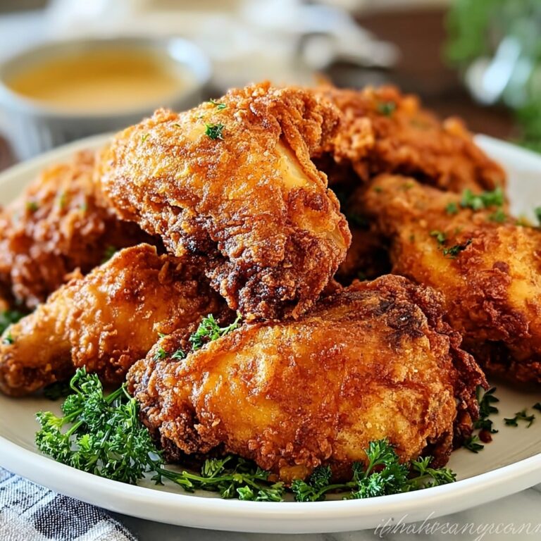 Classic Crispy Buttermilk Fried Chicken Recipe