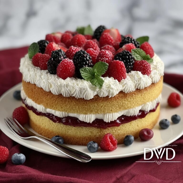 Berry Chantilly Cake Recipe
