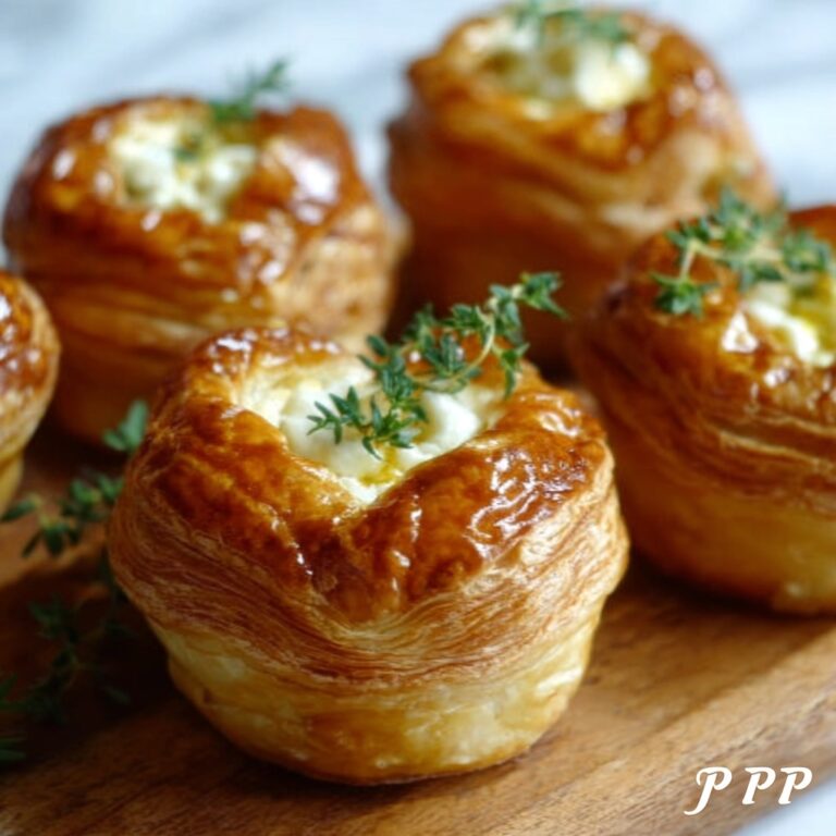 Goat Cheese and Honey Puff Pastry Bites Recipe
