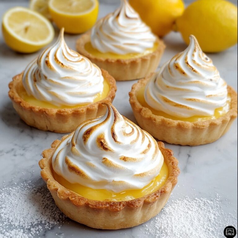 Lemon Meringue Tarts: Brighten Your Day with This Classic Treat Recipe