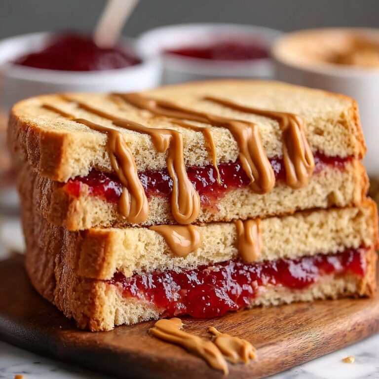 Peanut Butter Jelly Snack Bread Recipe