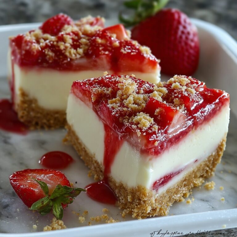 Strawberry Crunch Cheesecake Chunks Recipe