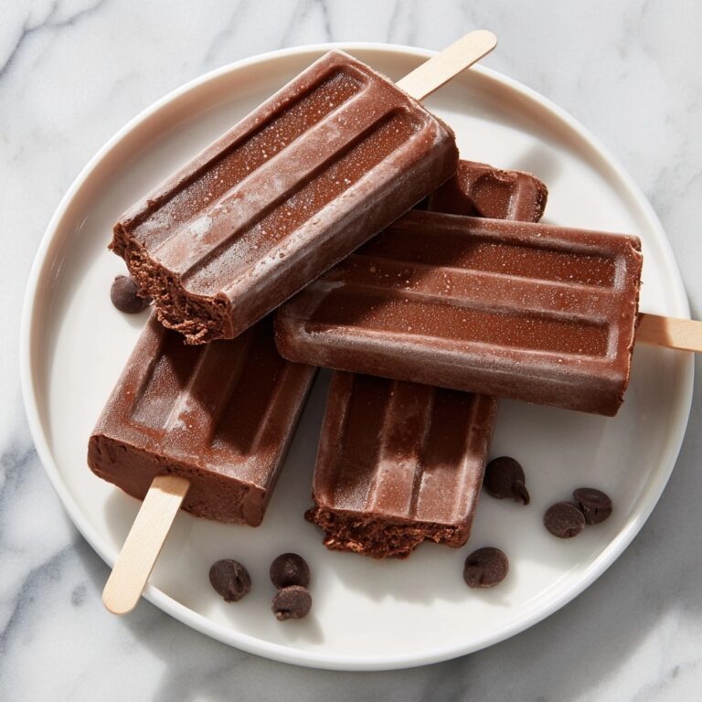 Healthy Chocolate Banana Nut Fudgesicles Recipe
