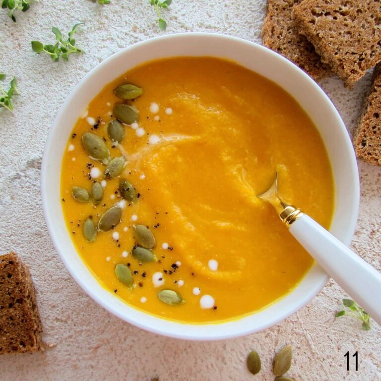 Roasted Butternut Squash Soup Recipe
