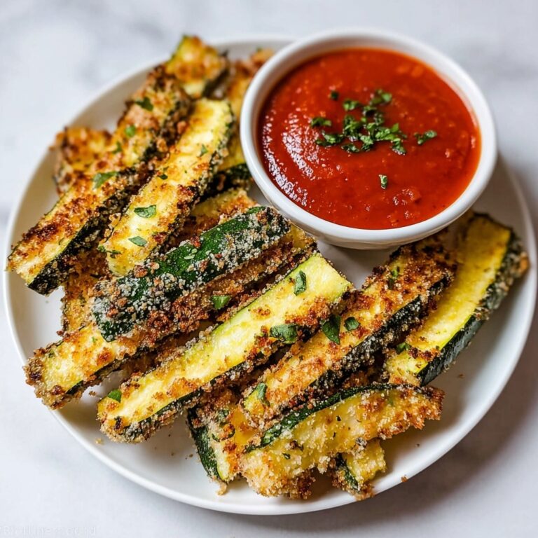 Crispy Baked Zucchini Fries: Healthy, Guilt-Free Snack Delight Recipe